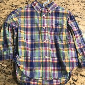 Brighten up his wardrobe with this plaid